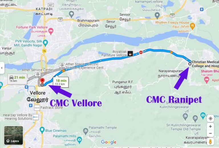 CMC Vellore Doctors List সিএমসি ভেলোর ডাক্তারের তালিকা